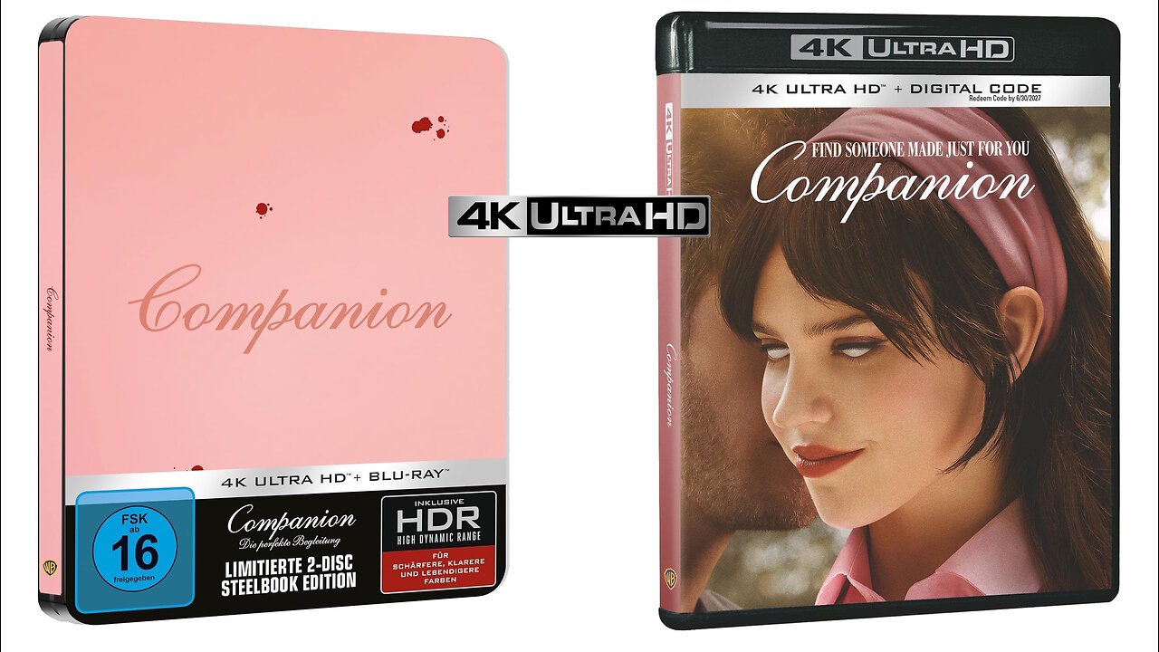 Companion [4K UHD German Steelbook & U.S Standard 4K]