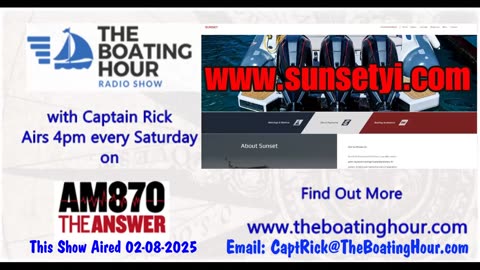 he Boating Hour Radio Show with Captain Rick 02-08-2025