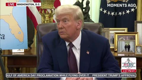 WATCH| President Trump Signs Executive Orders & Holds a Press Conference in the Oval Office