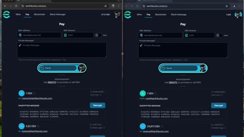 EarthBucks 1.0 Demo and EarthBucks 2.0 Discussion: Towards the EarthBucks Peer-to-Peer Network