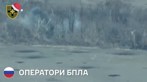 Ukrainian Artillery Group Shelling Russian Positions Outside of Toretsk