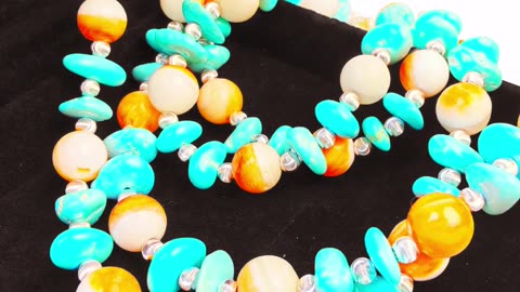 GN-20250311-04 The set made of Sterling treatment Turquoise