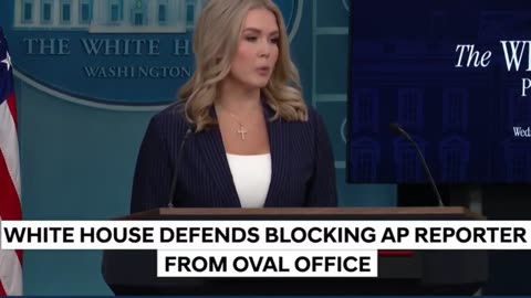 Press Secretary Responds on the Banning of The Associated Press from Oval Office Events