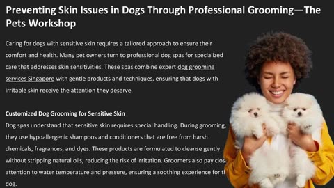 Preventing Skin Issues in Dogs Through Professional Grooming — The Pets Workshop