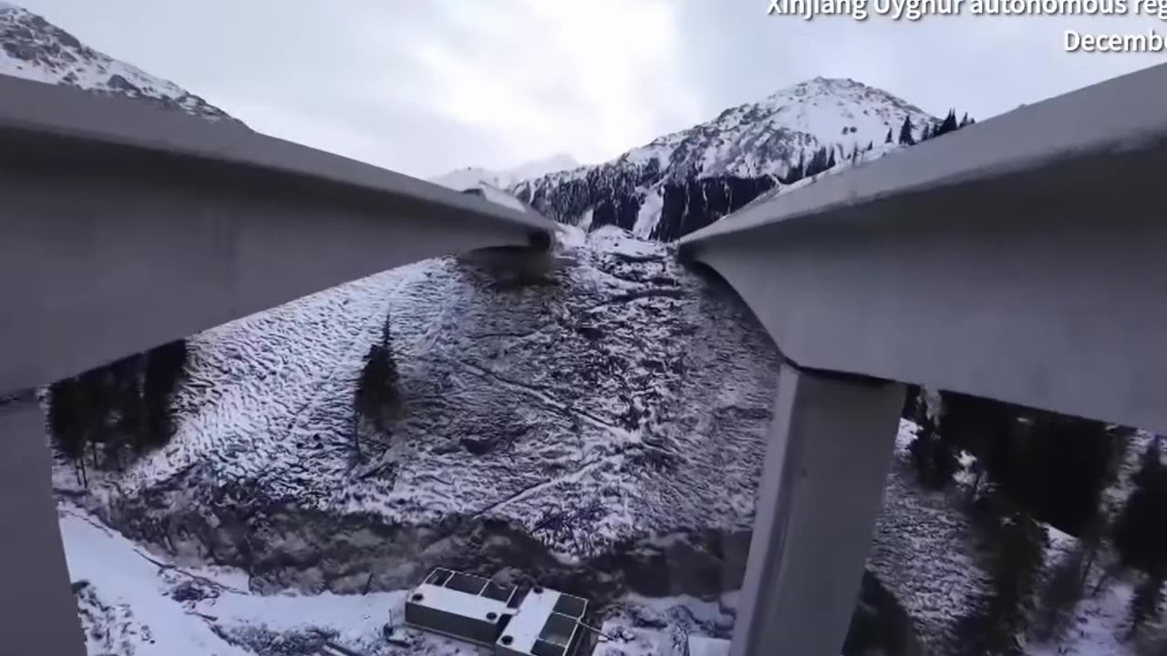 Epic Mountain Bridge: Engineering Marvel!