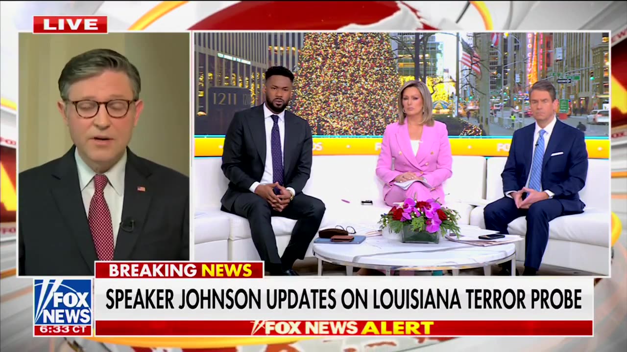 Speaker Johnson Joins FOX & Friends