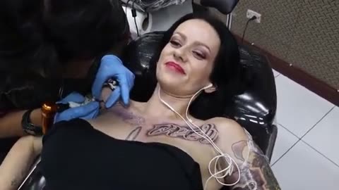 Girls Chest Tattoo | BREAST TATTOO