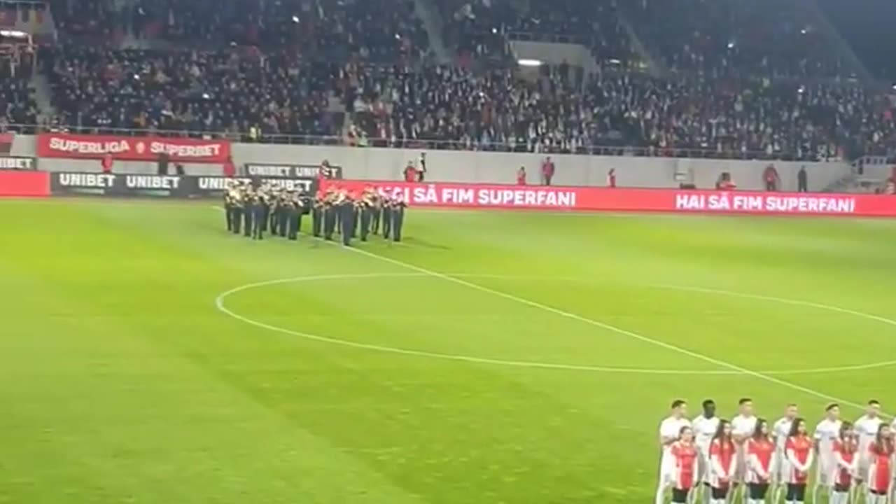 FC Hermanstadt vs Farul Constanta (Imnul National al Romaniei)