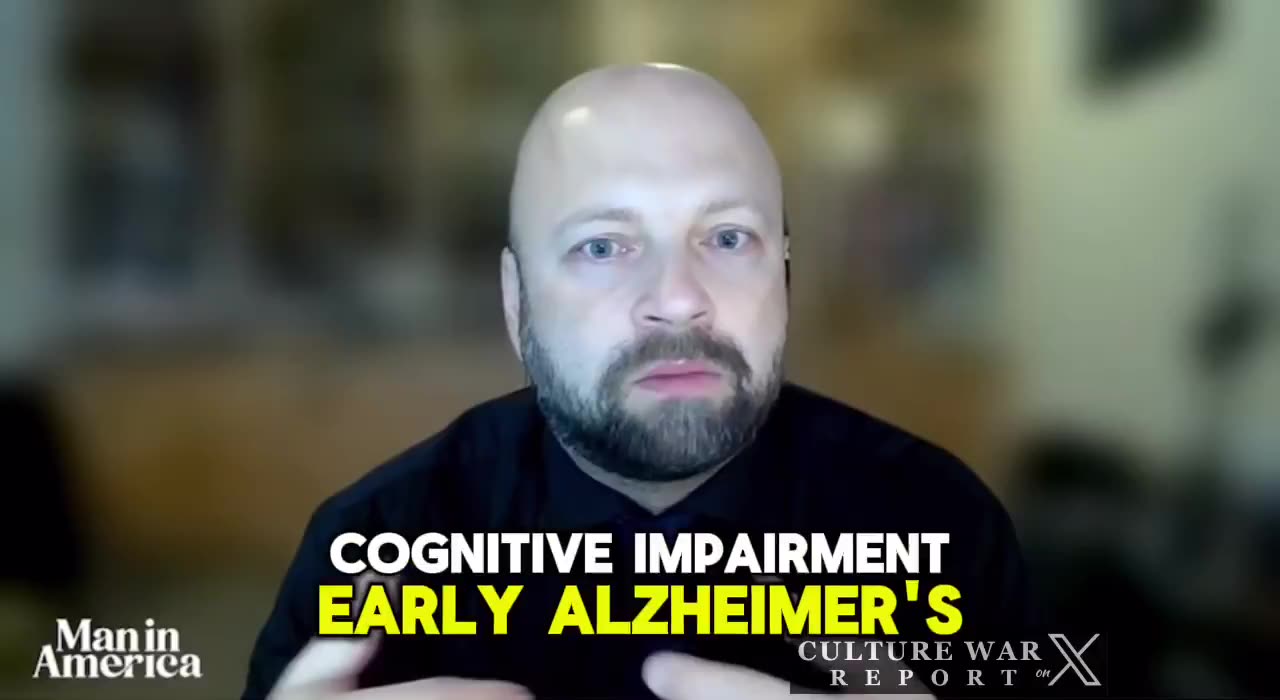 people showing that the vaccinated are starting to suffer cognitive impairment