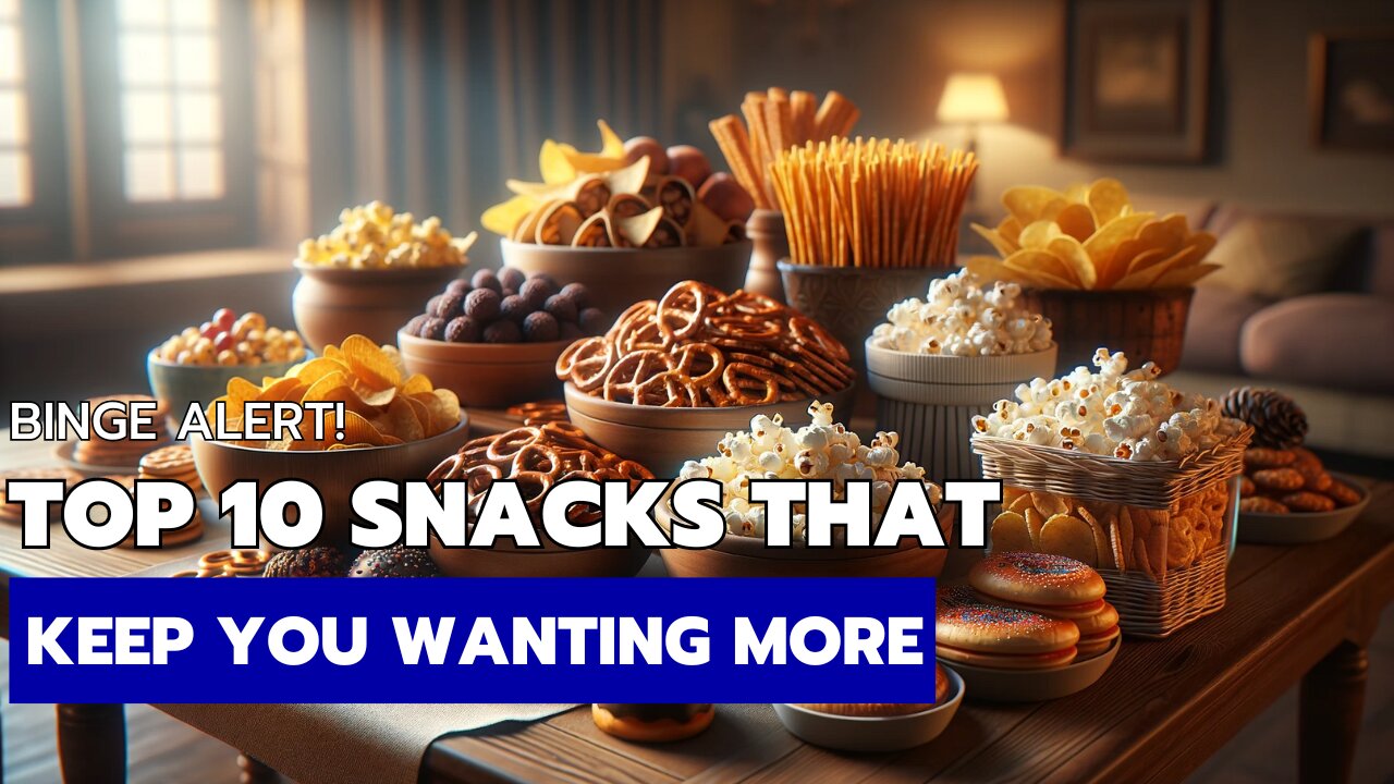 Binge Alert! Top 10 Snacks That Keep You Wanting More