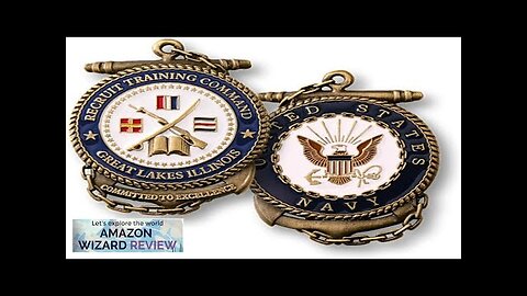 U.S. Navy Recruit Training Command Great Lakes Illinois Challenge Coin Review