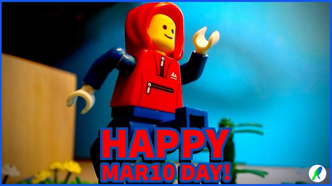 Happy MAR10 Day!! (Mario Day LEGO Stop-Motion)