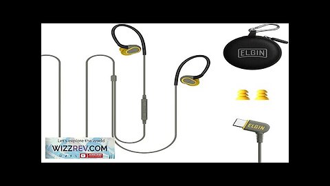 Elgin Rumble Wired Earplug Headphones 27 dB NRR Waterproof Hearing Protection Earbuds Review