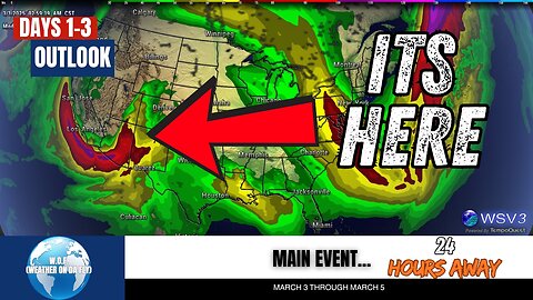 🚨 March 3: Severe Storms Target Oklahoma & Texas Tonight!