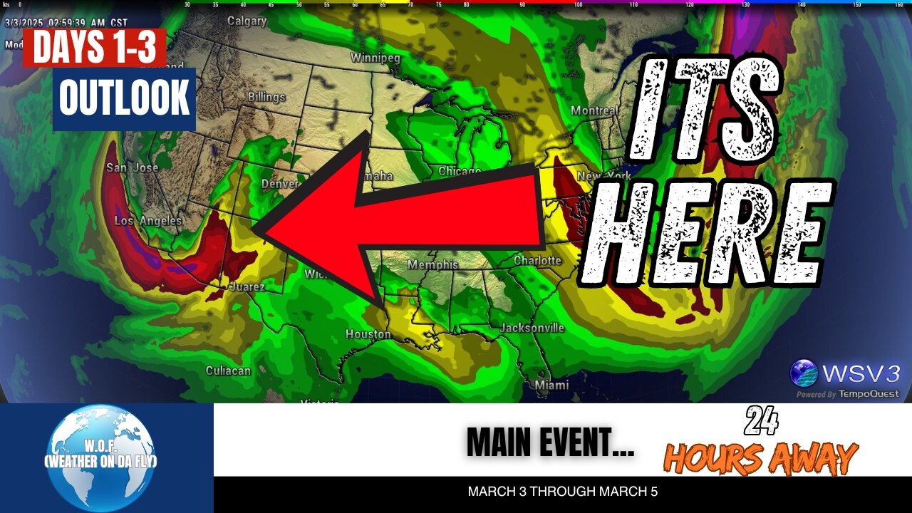 🚨 March 3: Severe Storms Target Oklahoma & Texas Tonight!