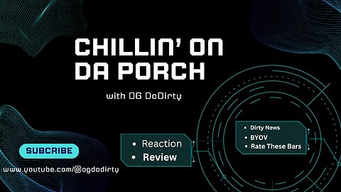 Chillin' On the PORCH - Open Panel - Rate These Bars