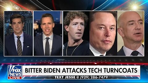 Sen Josh Hawley: We Can't Trust Big Tech CEO's