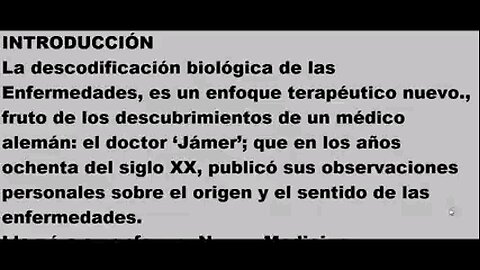 La Descodificación Biológica