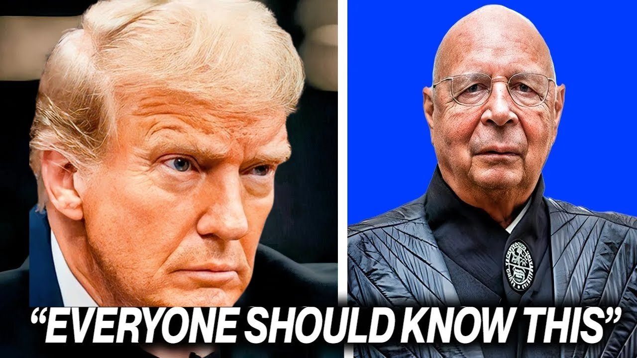 Donald Trump Releases New Message about Klaus Schwab & Notices Something Disturbing about him