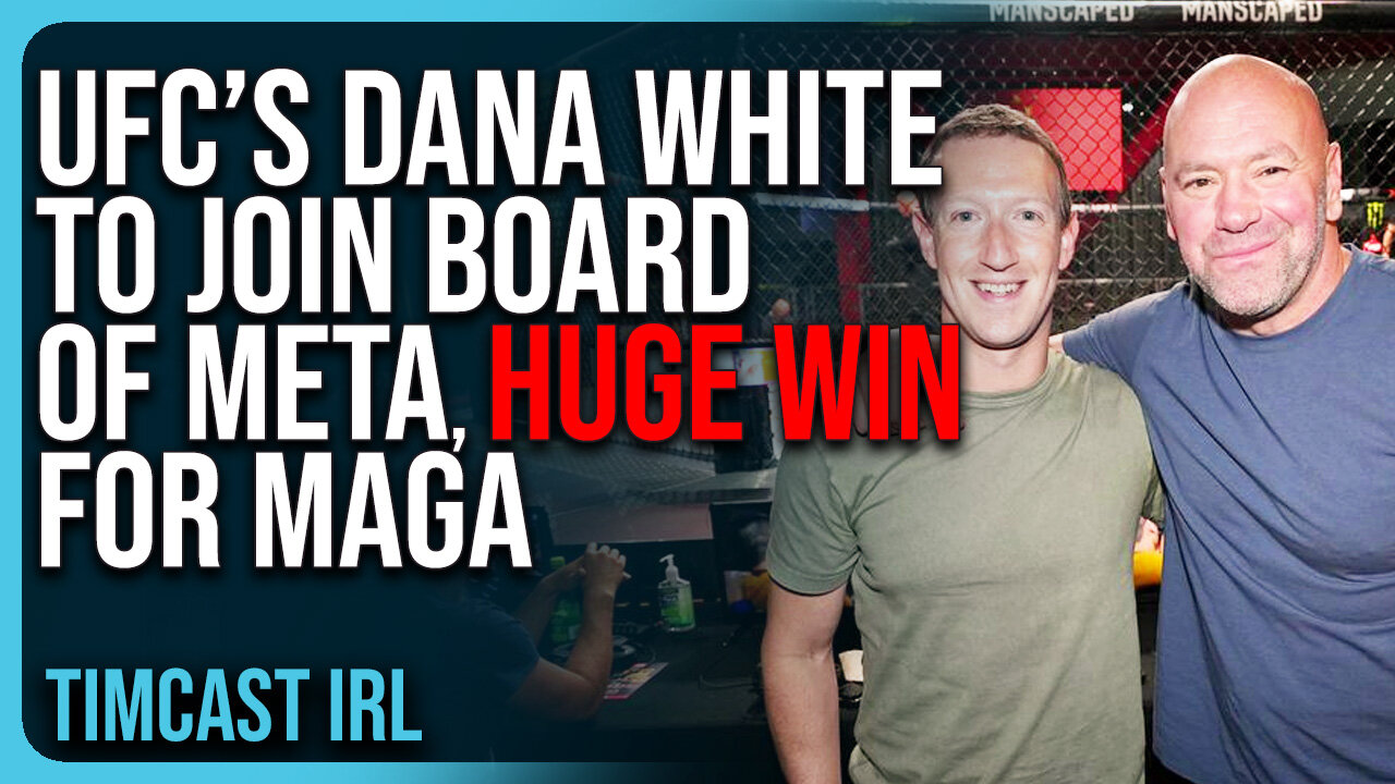 UFC’s Dana White To JOIN Board of Meta, HUGE WIN For MAGA