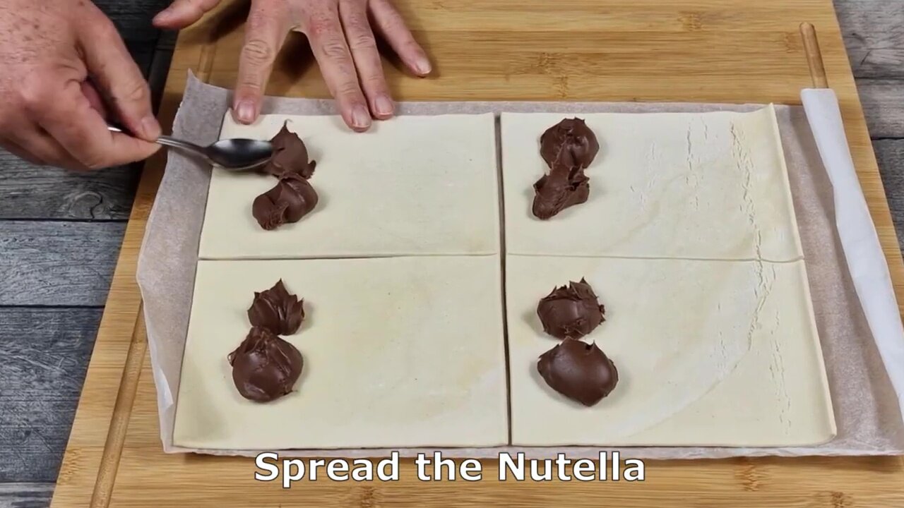 Nutella Pasties