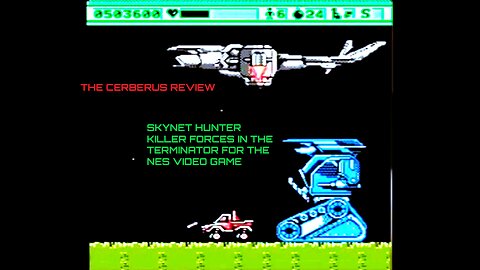 Cerberus Review: SkyNet Hunter Killers in "The Terminator" NES Game