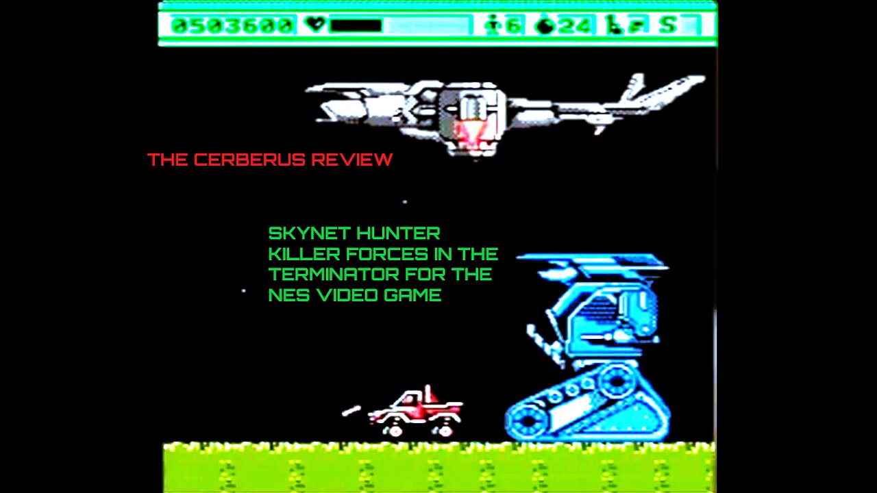 Cerberus Review: SkyNet Hunter Killers in "The Terminator" NES Game