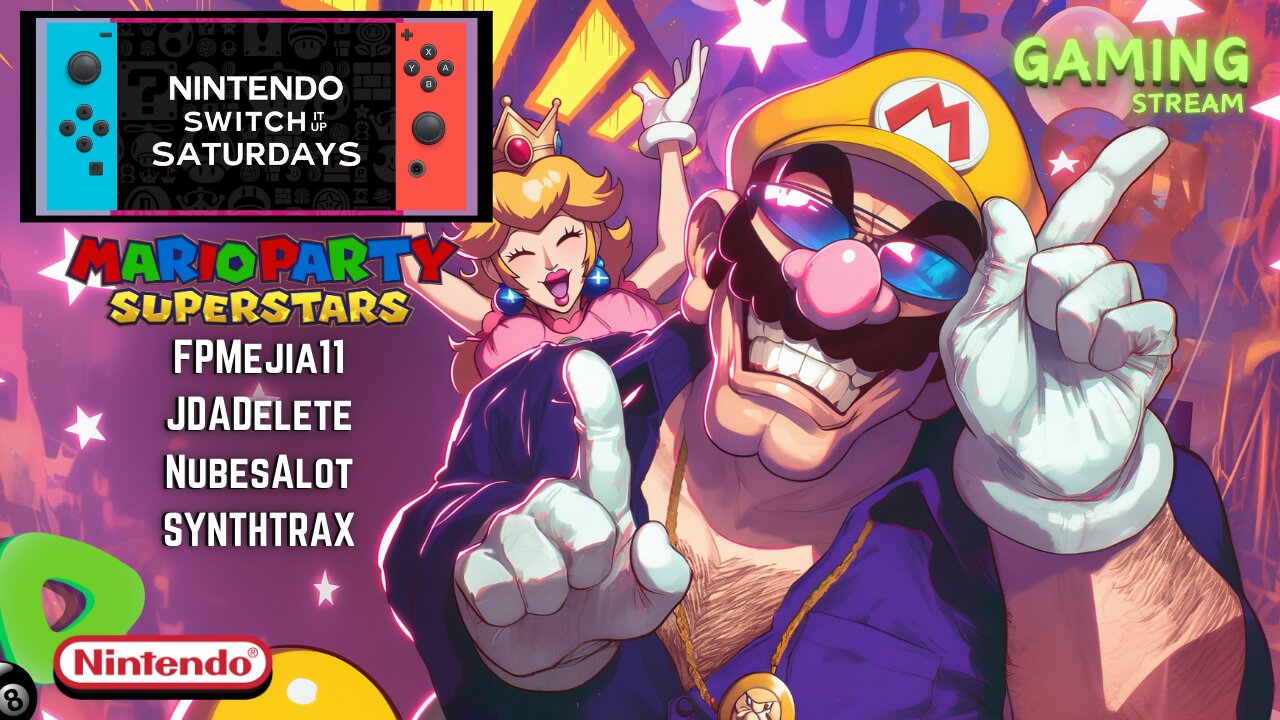 Mario Party Superstars - Switch It Up Saturdays with DJ Cheezus & Friends