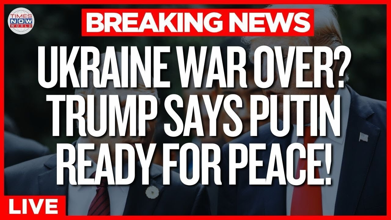 LIVE | Trump Stuns Congress: Putin Sending Strong Signals for a Ukraine Peace Deal!