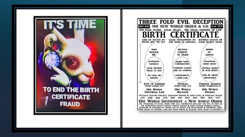 TIME TO END THE UNITED STATES INC BIRTH CERTIFICATE FRAUD