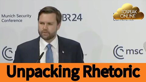Decoding Vance’s Munich Speech: Echoes of Russian Propaganda?