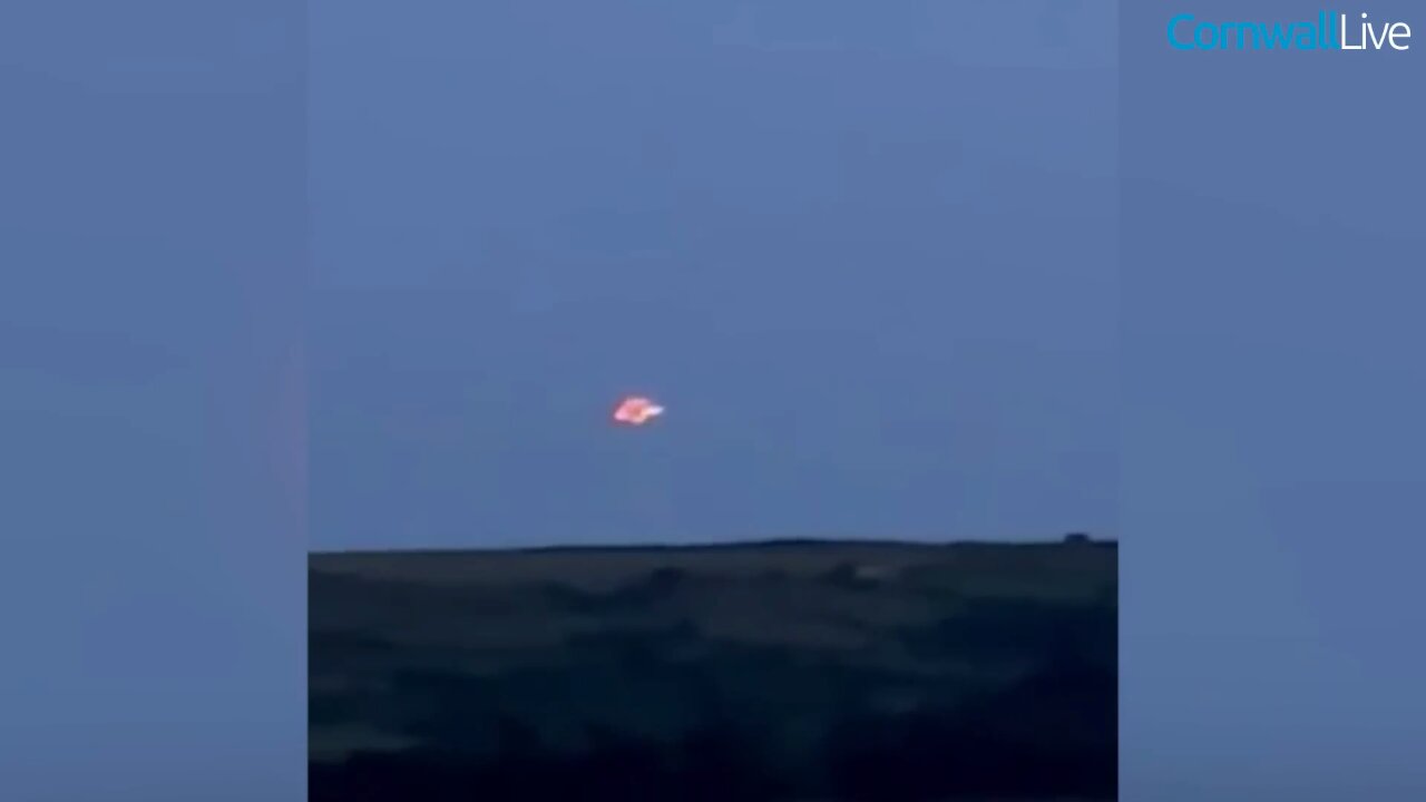 UFO Filmed over Cornwall, UK