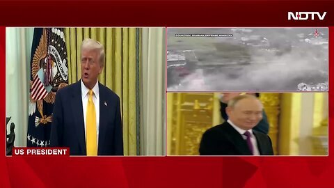 Trump On Ukraine _ Trump Says Zelensky, Putin Must Get Together To End War