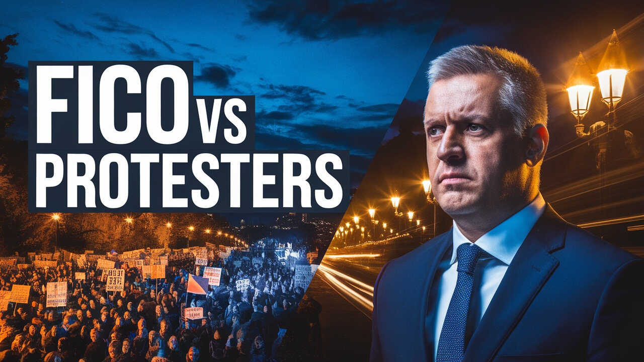 Protests break out in Slovakia against PRO RUSSIAN prime minister!