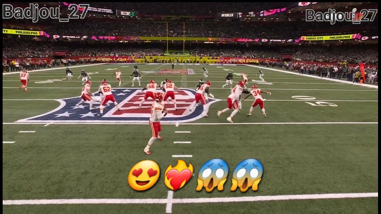 50-yard TD! Mahomes' deep launch to Worthy yields Super Bowl score