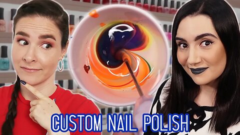 Making Custom Nail Polish Colors feat. Simply Nailogical