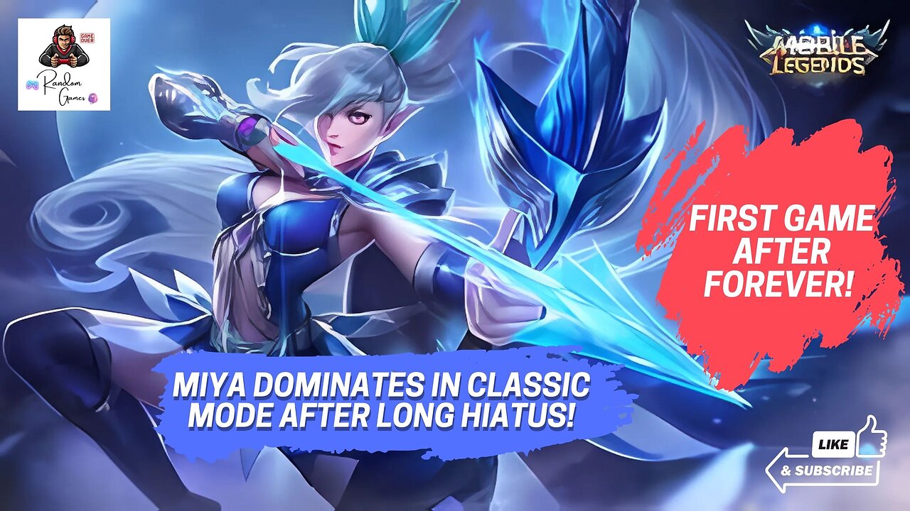 Miya Dominates in Classic Mode After Long Hiatus! #mobilelegends #mobilegame #gaming #like #trending