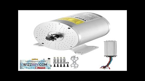 2000W Electric Brushless DC Motor Kit 48V 4300rpm Motor with Upgraded Controller Review