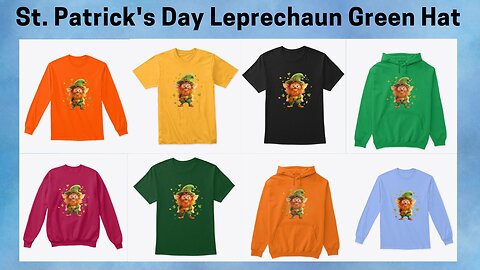 St. Patrick's Day Leprechaun Green Hat