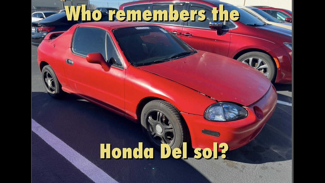 Who remembers the Honda Del Sol?