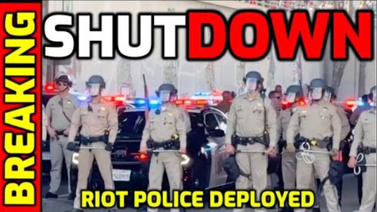 Riot Police Deployed - Major Highways Shut Down in Multiple States