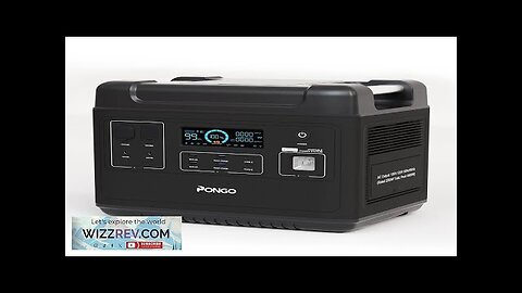 US Direct PONGO PSN2200 2000Wh Portable Power Station LiFePO4 Battery Pack Solar Review