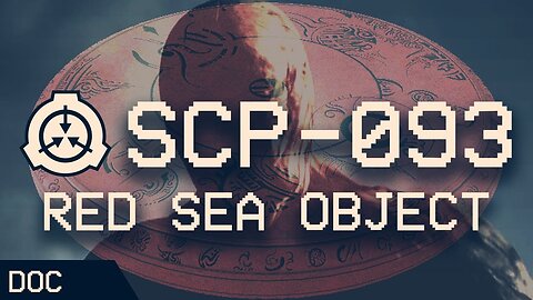 SCP-093 - Red Sea Object | Euclid