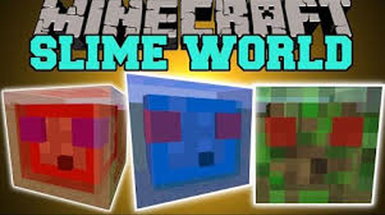 Minecraft Mod showcase Slime Carnage new types of minecraft slimes for your world