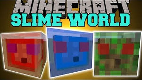 Minecraft Mod showcase Slime Carnage new types of minecraft slimes for your world