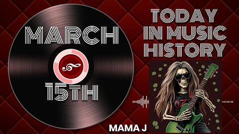 This Day in Music History! March 15 (Rock n Roll, life Magazine, Guitar)