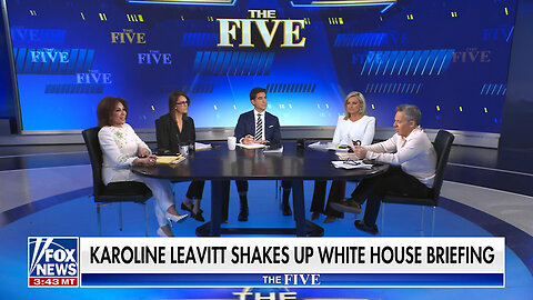 Karoline Leavitt Proves She's No 'Binder' In First White House Press Briefing