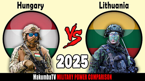 Hungary vs Lithuania 2025 | Military Power