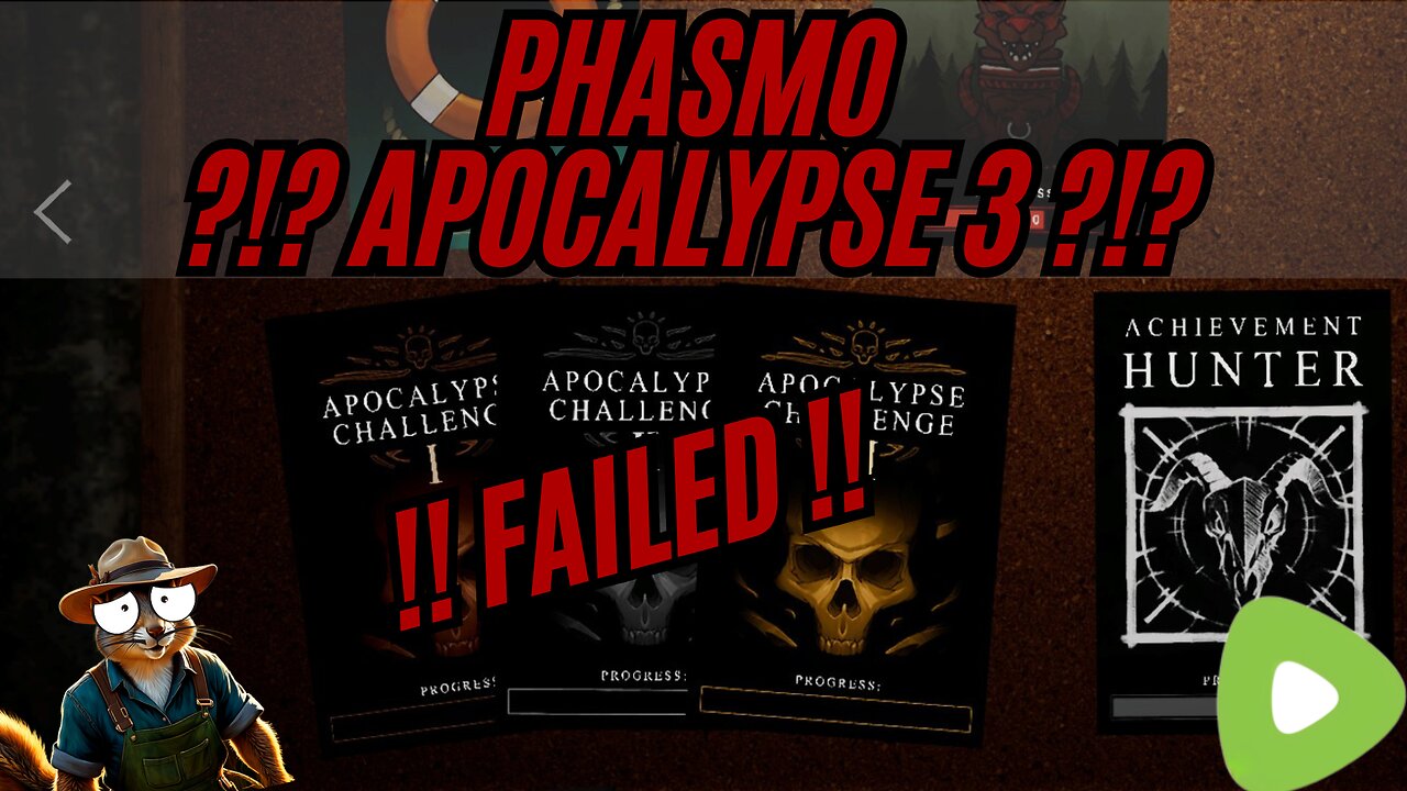 Squirrly Apocalypse 3 ?!? i dont know whats wrong with me...
