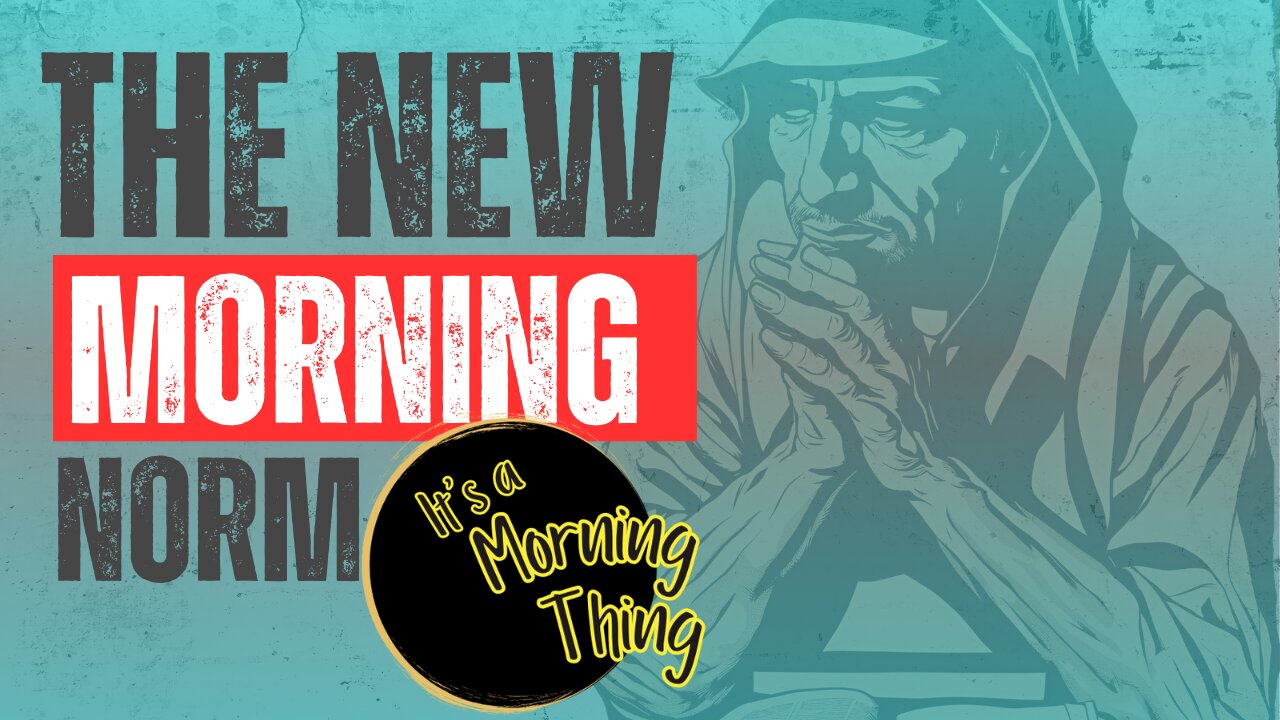 NOT Today Anxiety!! The New Morning Norm - It's a Morning Thing